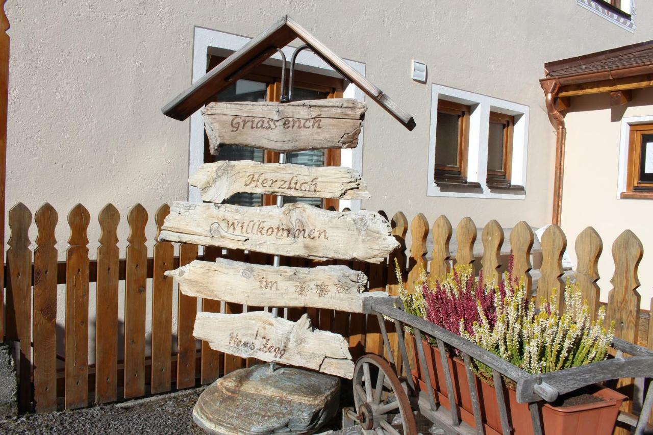 Ferienwohnung Haus Zegg Nauders Exterior foto